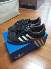 アディダス ガゼル ブラウン スウェード スニーカー 275