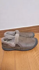 JSPORT レディース ファー スリッパ ブラウン 240