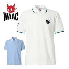 WAAC レディース ゴルフウェア 半袖ポロシャツ ホワイトS - メルカリ