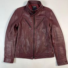 NICOLE CLUB FOR MEN やぎ革　ライダース　ボルドー　L NICOLE CLUB FOR MEN やぎ革 ライダース ボルドー L - メルカリ