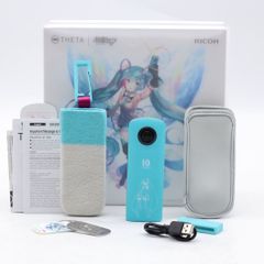 RICOH THETA m15 初音ミク コラボ限定モデル ブルー #3039 - メルカリ