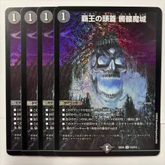 DM25EX4S3 覇王の頭蓋 髑髏魔城 4枚