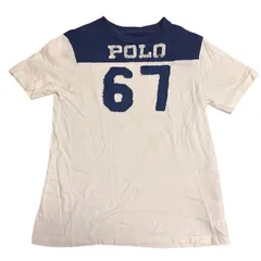 ポロ　ラルフローレン　Tシャツ　M 150cm 半袖　ナンバー　数字　インド製