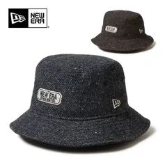 ニューエラ ゴルフ キャップ バケット01 バケットハット ネップツイード ユニセックス