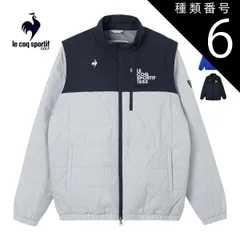 種類6：BL00(ブルー)/3L ルコックスポルティフ ゴルフ ヒートナビ 袖ディタッチャブル 2WAY フルジップ 中綿 ブルゾン ウェア メンズ 2025年秋冬モデル S-3L LG5FWB50M