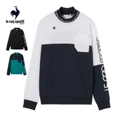 [タイムセール] ルコックスポルティフ ゴルフ 襟ディタッチャブル 2WAY 長袖シャツ ウェア メンズ 2025年秋冬モデル M-LL LG5FLS52M