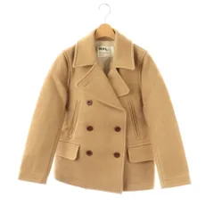 マーガレットハウエル MHL. ウール Pコート ピーコート 1 キャメルベージュ /ES ■OS