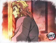 【中古】キャンバスボード・キャンバスアート 煉獄槇寿郎 キャンバスパネル 「鬼滅の刃 遊郭編×ufotable DINING 第1期」 お楽しみくじ景品