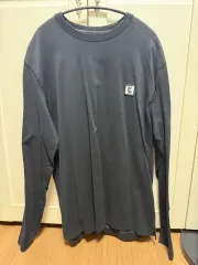 WOOYOUNGMI ウーヨンミ バックロゴ ロングスリーブ ブラック 50サイズ