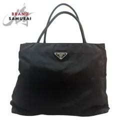 PRADA プラダ テスート 三角ロゴプレート ブラック ゴールド金具 ナイロン B3864 トートバッグ ハンドバッグ レディース S1-00023【中古】