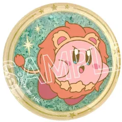 【中古】マグネット・磁石 E.しし座 KIRBY ホロスコープ・コレクション キラキラガラスマグネット 「星のカービィ」