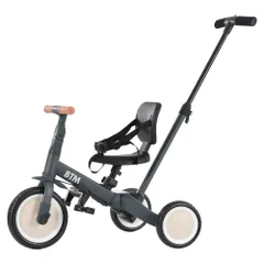 子供用三輪車 4in1新色 三輪車のりもの 押し棒付き 自転車 おもちゃ 乗用玩具