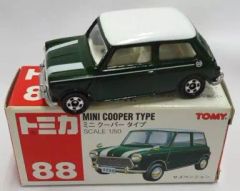 トミカ MINICOOPER TYPE モンテカルロラリー仕様 1/50 赤/白 - メルカリ