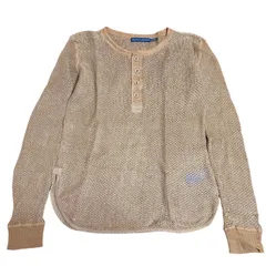 ラルフローレン　カットソー　Lサイズ　ブラウン　長袖ニット