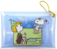 【中古】小物入れ・マルチケース・缶ケース スヌーピー＆シュローダー 「PEANUTS(SNOOPY) 75years シークレットクリアマルチケース」
