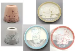 【中古】グッズセット 全5種セット おやすみ前の陶磁器コレクション 「一番くじ ポケピース ～”PEACE”な夜のひととき～」 J賞
