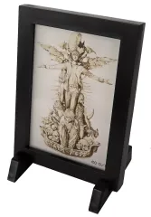 【中古】マグネット・磁石 夜神月＆L(彫刻風) 「デスノート展 DEATH NOTE EXHIBITION フレームマグネットコレクション」