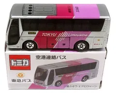 【中古】トミカ 1/156 三菱ふそう エアロクイーン 東急バス 空港連絡バス #3360(シルバー×ダークピンク×ライトパープル) 「トミカ」