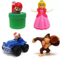 【中古】ハッピーセット 全4種セット 「ザ・スーパーマリオブラザーズ・ムービー 第1弾」 ハッピーセット
