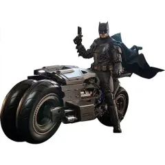 【中古】フィギュア バットマン＆バットサイクル 「ザ・フラッシュ」 ムービー・マスターピース 1/6 アクションフィギュア