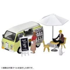 【中古】トミカ 1/64 #カースナップ15a クレープ屋(スバル サンバー ディアス クラシック 移動販売車 付属) 「ジオコレ64 トミカリミテッドヴィンテージNEO」 [321613]