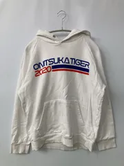 Onitsuka Tiger パーカー S ホワイト