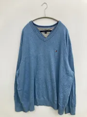 TOMMY HILFIGER ニット/セーター 3XL スカイブルー