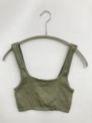 ZARA タンクトップ XS カーキ