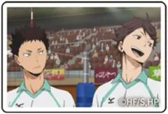 【中古】マグネット・磁石 岩泉一＆及川徹(A) 「ハイキュー!! カスタムマグネットコレクション/青葉城西高校」