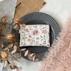 インド刺繍ポーチ　ポーチ　ミニポーチ