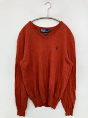 Polo by Ralph Lauren ニット/セーター M オレンジ