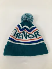 ニットキャップ/ビーニー FREE グリーン