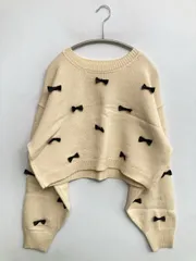 w closet ニット/セーター F アイボリー