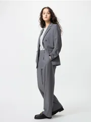 UNIQLO スラックス L グレー