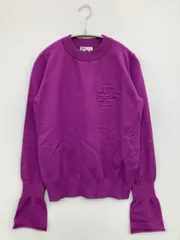 DOUBLE STANDARD CLOTHING ニット/セーター 38 パープル