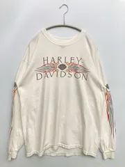 HARLEY-DAVIDSON スウェット L ホワイト