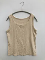 UNIQLO タンクトップ L ベージュ