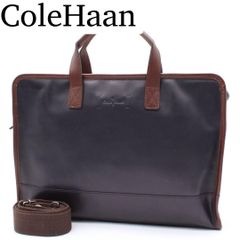 【美品】Cole Haan ビジネスバッグ 2way ブリーフケース レザー