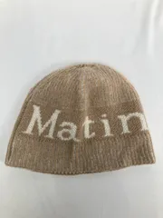 matin kim ニットキャップ/ビーニー ベージュ