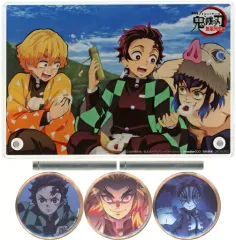【中古】雑貨 2大特典セット 「Blu-ray/DVD 劇場版 鬼滅の刃 無限列車編 完全生産限定版」 WonderGOO・新星堂購入特典