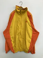 adidas ナイロンジャケット XXXL イエロー