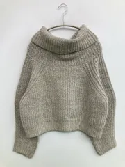 earth music&ecology ニット/セーター F グレー