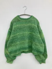 LOWRYS FARM ニット/セーター M グリーン