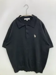 U.S. POLO ASSN. ポロシャツ S ブラック