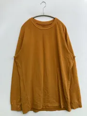 UNIQLO U Tシャツ/カットソー XL オレンジ