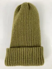 KBF ニットキャップ/ビーニー 56～58cm カーキ