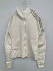 adidas パーカー L ホワイト