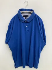 TOMMY HILFIGER ポロシャツ XL ブルー