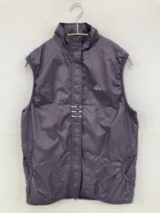 adidas ダウンベスト L パープル