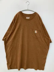 Carhartt Tシャツ/カットソー 3XL TALL ブラウン